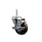 Service Caster 35 Inch High Temp Glass Filled Nylon 34 Inch Threaded Stem Caster with Brake SCC-TS20S3514-GFNSHT-TLB-34212 - alternate 1